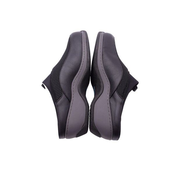 NIB Softwalk Aberdeen Mule Comfort Shoes Sz 8W Black Lightweight Slip On Casual - Picture 9 of 12